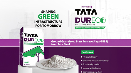 Tata Dureco, as a sustainable alternative to Ordinary Portland Cement