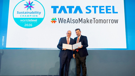 Tata Steel, worldsteel Sustainability Champion 2024